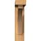 Ekena Millwork Thorton Block Smooth Bracket w/ Offset Brace, Western Red Cedar, 3 1/2"W x 14"D x 14"H BKT0402X14X14THR05SWR - alternate 4
